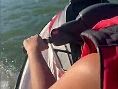 Thrilling Naked Jet Ski Ride and Mechanical Bull in Thong Bikini Adventure