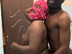 Curvy Beauty Bent Against Wall for Dirty Amateur Action