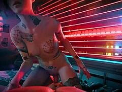 Cyberpunk Best of Panam Judy Part 2 Horizontal 4K with Sound Feels So Intense in Group Anal Action