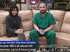 Brooklyn Rossi eagerly sucks cock, gets pounded hard, and takes a massive cum blast