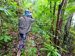 Thai Girlfriend Babysitter In Skinny Body Gets Rough Doggystyle Sex And Creampie In Romantic Outdoor Garden Forest Fantasy With Moaning And Licking