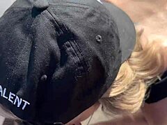 Getting taken by two guys outdoors while bent over a car in the desert