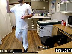 Hey, don't tell the doc, but why do I always cum so hard on the clock, Rina Arem?