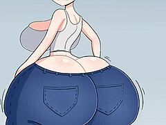 Kaya lets out farts while wearing jeans in this clip. It captures her big ass moments perfectly.