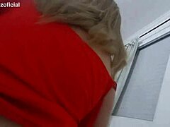 why is this milf showing off her big tits and shaved pussy outdoors?