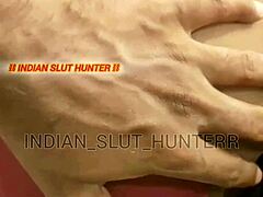 indian slut sucks big cock deepthroat in hotel bedroom