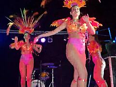 Sambão 2022 Features Big Ass In Tight Stockings And Pantyhose