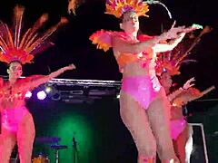 Sambão 2022 Features Big Ass In Tight Stockings And Pantyhose