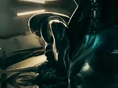 Intense alien blowjob and sex scenes in this big tits compilation.