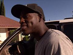 Ebony Lesbians Passionately Drill Each Other With Dildos In Rough Play