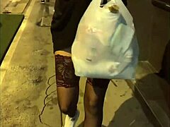 Sloppy Deepthroat Footjob And Rimming After Public Flashing And Risky Elevator Blowjob