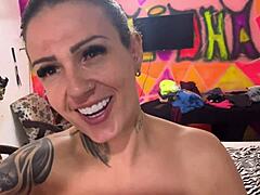 i got naked for the delivery guy and he fucked my big ass hardcore with blowjob action