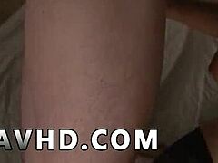 Blowjob in stockings from Japanese Saki Sudou offers messy fantasy fulfillment