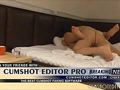 amateur wife spreads legs wide for cock