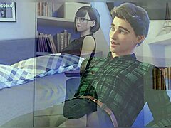 Horny Slut Stepsis Rides Huge Cock in Tight Wet Pussy Stretched Wide - Freshwomen 15 3D Hentai Game