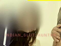 oh god, this beautiful horny indian teen slut is moaning so loud while sucking my dick and i humiliate her with deep throat and handjob perfection