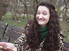german scout picks up big natural saggy tits teen alisa horakova for hairy pussy casting fuck!