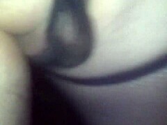 Person Exploring The Forest Attired Solely In A Minimal Thong And Net Stockings Outdoors