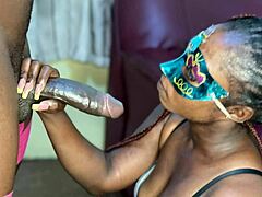 Swallowing All 5 Cums To Please Her Master