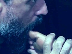 Who Wants To Lick My Big Clit Pussy And Barefoot Toes In A Close-Up Footjob Session