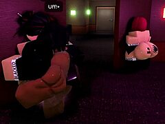 bbc tiene un trío improvisado roblox con big ass tattooed babes in group action
