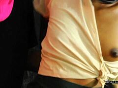 18 Year Old Tight Pussy Squirting Creamy Juices from Vibrator