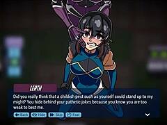 Boldly dominating nympho in intense bondage game session