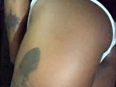 Next Door Ebony Milf In Tight Shorts Flashes Her Saggy Big Tits And Puffy Nipples To Neighbor For Orgasm Tease