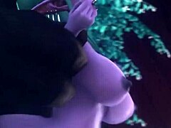 Wow PMV Features Big Ol Titties In Cartoon Style With Boobs And Music