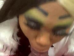 cruella craves that massive bbc for wet doggystyle ride and deepthroat