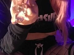 Goth Girlfriend's Solo Climax