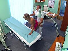 DOCTOR TREATS BLONDE’S CURVES