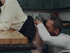 Santa's helper gets naughty at Christmas.
