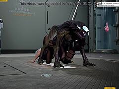 Anime beauty's monster shock