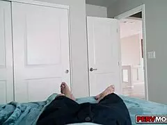 Wow, stepson rides his nurse stepmom!