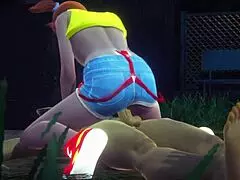 misty hypnotizes and trains in this intense anime hentai session 😈🔥