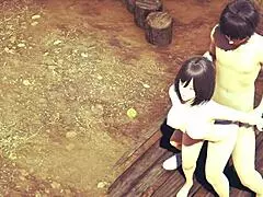 mikasa gets fingered to orgasm then creampied in attack on titans hentai