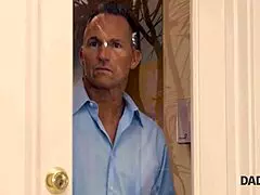 yo, caught cheating with my athletic stepdad by the poolside