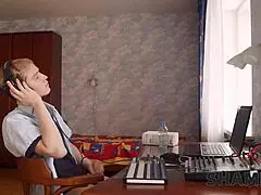 i busted that chubby russian cougar getting caught