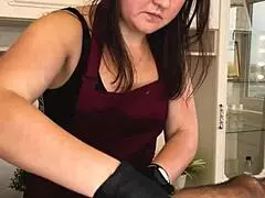 i was studying with sugarnadya when the client ejaculated, and i saw that powerful cumshot