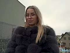 Wow! Public Agent MILF in Glasses Shows Perfect Body for Hard Fast POV Fuck!