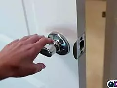 Big tits step mom secretly pleasures son's girlfriend with intense facesitting