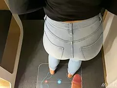 Big Ass Teen Quickie at Mall - Almost Caught