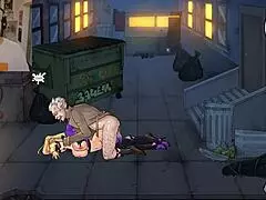 lewd knight's anal threesome disaster