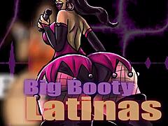 Utpressing av stemors venn funket. Nå banker jeg den store svarte rumpa i vill tegnefilm-action.