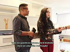 Pastor Fucks Latina Wife, Delivers Intense Cumshot Pleasure