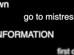 Welkom in mijn martelblok huis voor gebonden slaven.