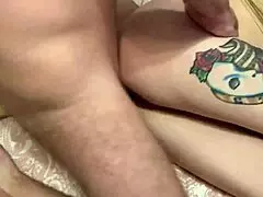 couple swapping with mature swingers, older guy cumming on teen's ass 😏