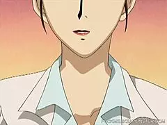 anime babe, your orgasm is so intense while masturbating!