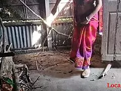 Damn! Village Wife Screwed Doggy Style in Outdoor Hardcore Video!